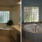 Before and After Master Bathroom